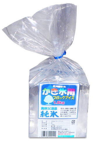 奥秩父源泉かき氷用ブロックアイス1.8kg